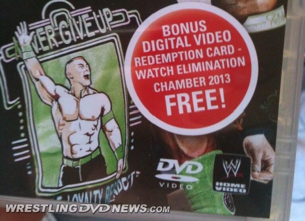 WWE Elimination Chamber 2014 DVD Digital Copy