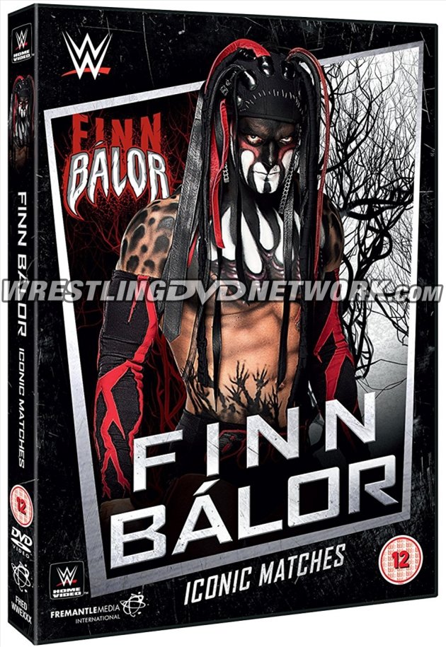 WWE 'Finn Bálor - Iconic Matches' DVD - Cover Artwork