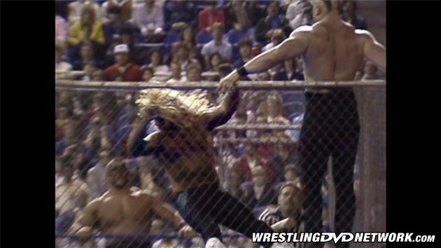 AWA WrestleRock '86 on WWE Network - Road Warriors vs. Fabulous Freebirds, Steel Cage Match