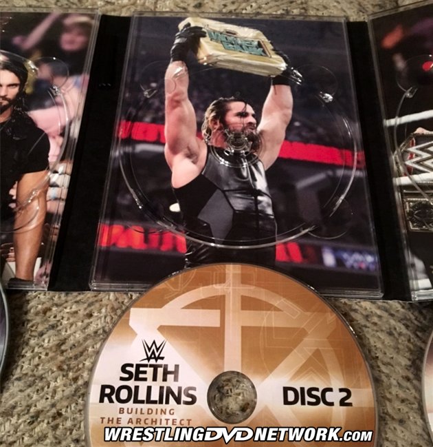 WWE 'Seth Rollins: Building The Architect' DVD - First Look Photos