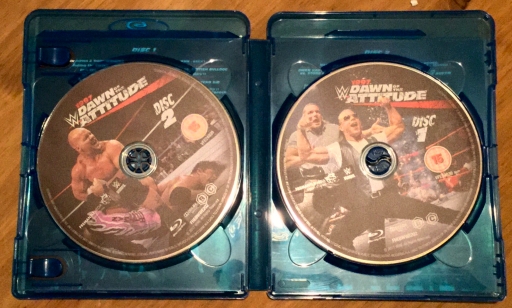 WWE '1997: Dawn of the Attitude' Blu-ray - Packaging Contents