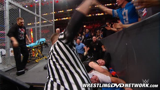 WWE - Sami Zayn Turns Heel, Helps Kevin Owens Beat Shane McMahon in Hell in a Cell!