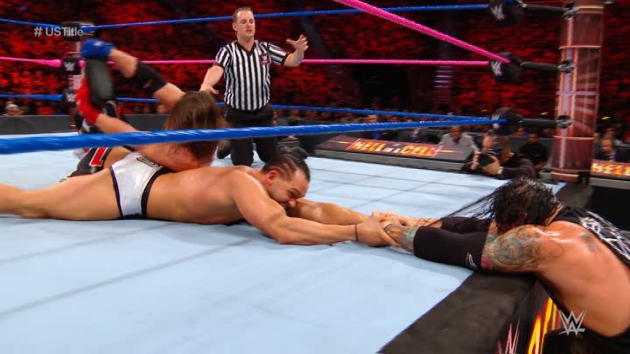 WWE Hell in a Cell 2017 DVD - AJ Styles vs. Baron Corbin vs. Tye Dillinger, Triple Threat Match