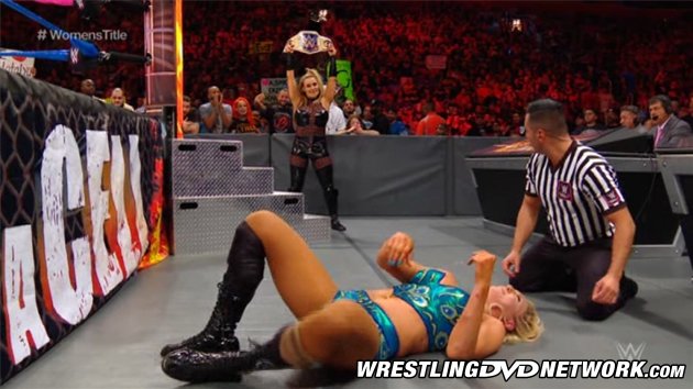 WWE Hell in a Cell 2017 DVD - Natalya vs. Charlotte Flair