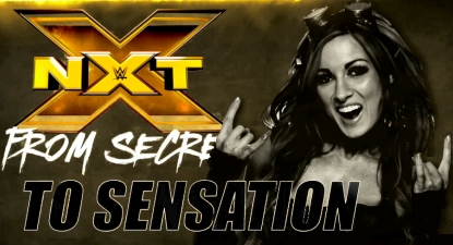 WWE 'NXT: From Secret to Sensation' DVD - Becky Lynch Logo
