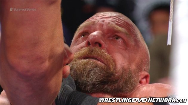 WWE - Braun Strowman Chokes Triple H & Scares Him To Tears!