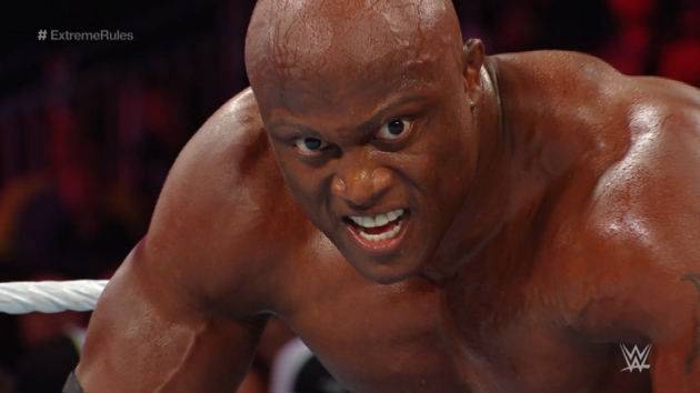 WWE - Bobby Lashley Ready To Hit A Spear!